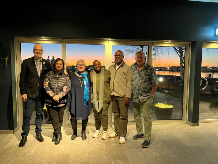 Besök från Sydafrika februari 2025