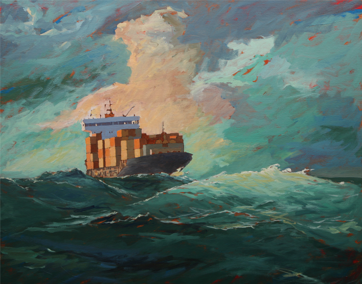 Utställning 24/1-1/3 2026. Utställare Sten-Yngve Johansson. Civilisation mot Periferi.