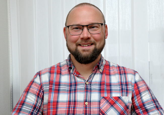 Mattias Ekström porträtt.