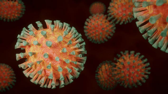 Coronavirus förstorat