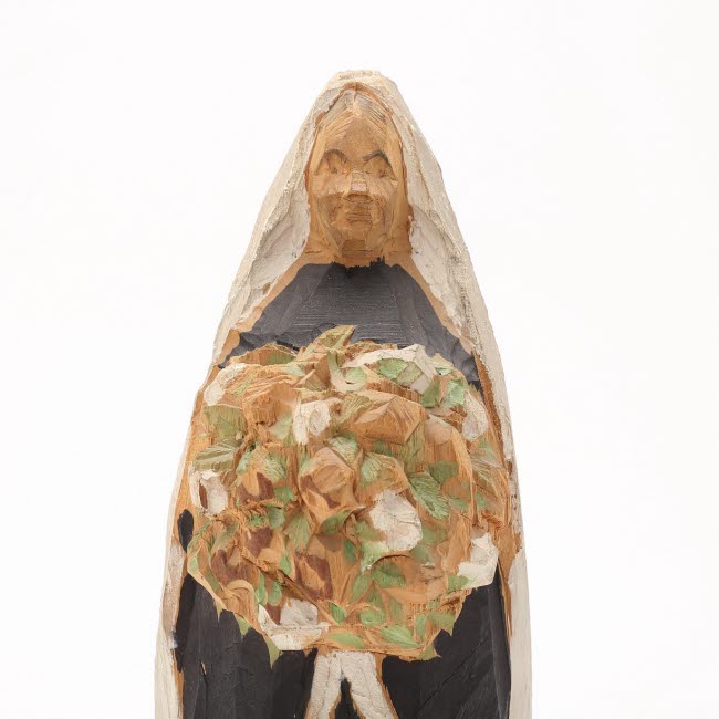 Bröllop bruden närbild Döderhultare